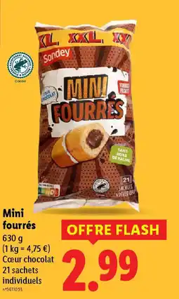 Lidl Mini fourrés offre