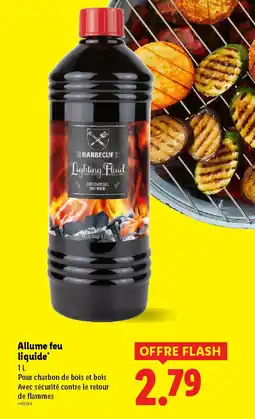 Lidl Allume feu liquide offre
