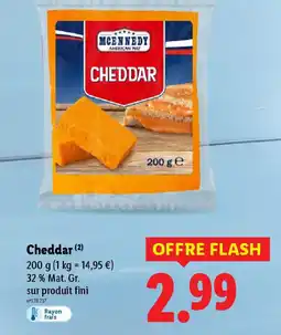 Lidl MCENNEDY Cheddar offre