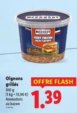 Lidl MCENNEDY Oignons grillés offre