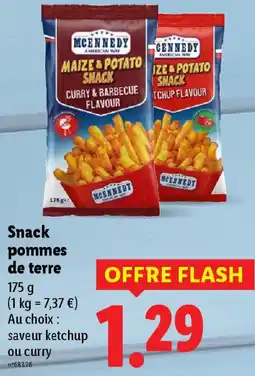Lidl MCENNEDY Snack pommes de terre offre