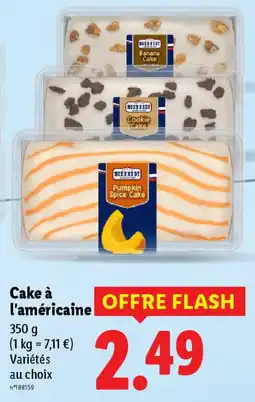 Lidl MCENNEDY Cake à l'américaine offre