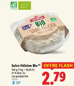 Lidl Saint-Félicien Bio offre
