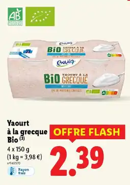 Lidl Yaourt à la grecque Bio offre