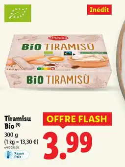 Lidl Tiramisu Bio offre