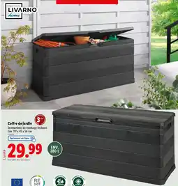 Lidl LIVARNO HOME Coffre de jardin offre