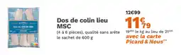 Picard Dos de colin lieu msc offre