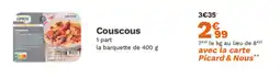 Picard Couscous offre