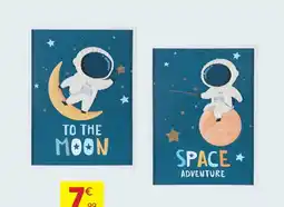 Stokomani Tableau imprimé astronaute offre