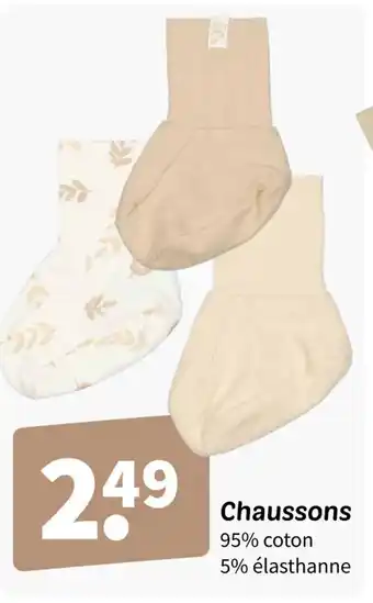 Wibra Chaussons offre