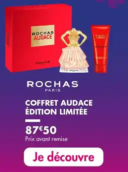 Une heure pour soi Rochas audace offre