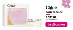 Une heure pour soi Chloé coffret chloé offre