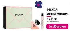 Une heure pour soi Prada coffret paradoxe offre