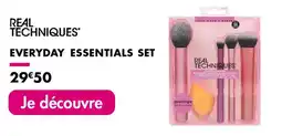 Une heure pour soi REAL TECHNIQUES Everyday essentials set offre