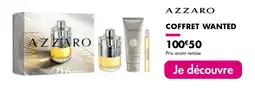 Une heure pour soi AZZARO Coffret wanted offre