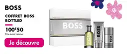 Une heure pour soi BOSS Coffret boss bottled offre