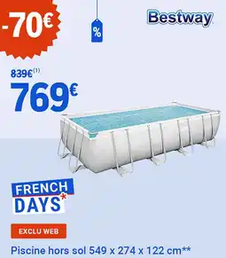 E.Leclerc Jardi Piscine hors sol offre