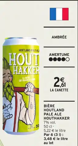 Intermarché Express Bière houtland pale ale houthakker offre