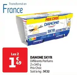 Auchan Supermarché Danone skyr offre