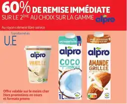 Auchan Supermarché Alpro coco offre