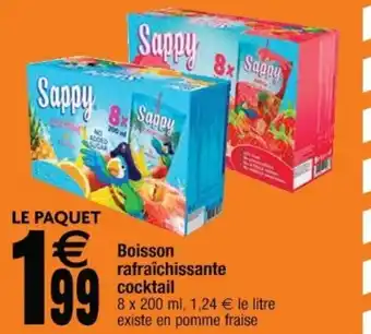 Cora x Carrefour Boisson rafraîchissante cocktail offre