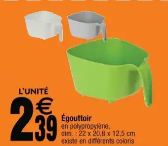 Cora x Carrefour Égouttoir offre