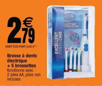 Cora x Carrefour Brosse à dents électrique offre