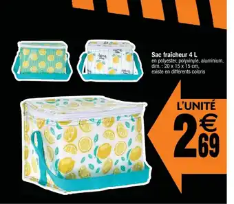 Cora x Carrefour Sac fraîcheur 4 l offre