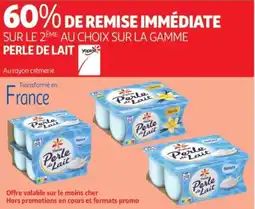 Auchan Supermarché Perle de lait offre