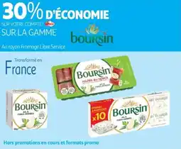 Auchan Supermarché Boursin roulés au speck offre