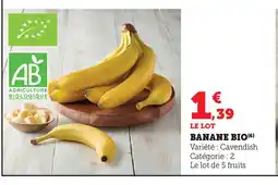 U Express Banane bio offre