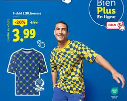 Lidl LIDL T-shirt homme offre