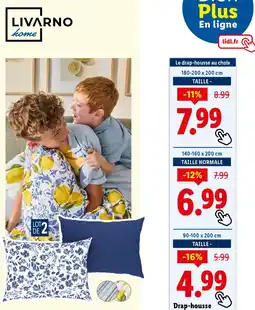 Lidl LIVARNO HOME Drap-housse en jersey offre