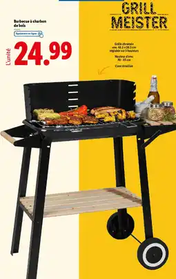 Lidl Barbecue à charbon de bois offre