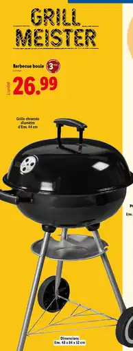 Lidl Barbecue boule offre