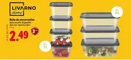 Lidl LIVARNO HOME Boîte de conservation offre