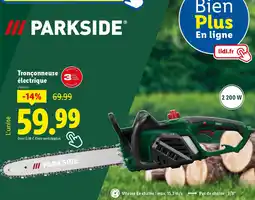 Lidl PARKSIDE Tronçonneuse électrique offre