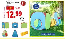 Lidl Tente avec tunnel offre