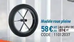 Loxam Modèle roue pleine offre