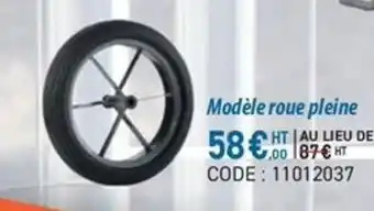 Loxam Modèle roue pleine offre