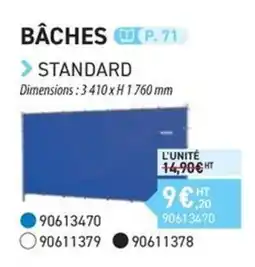 Loxam Standard Dimensions: 3410 x H 1760 mm offre