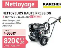 Loxam KARCHER Nettoyeurs haute pression offre