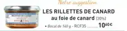 Comtesse du Barry Les rillettes de canard offre