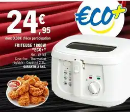 E.Leclerc FRITEUSE 1800W 'ECO+' offre
