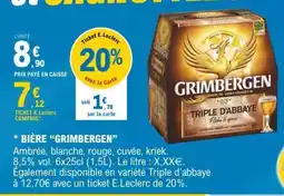 E.Leclerc GRIMBERGEN TRIPLE D'ABBAYE offre