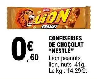E.Leclerc Lion Peanut offre