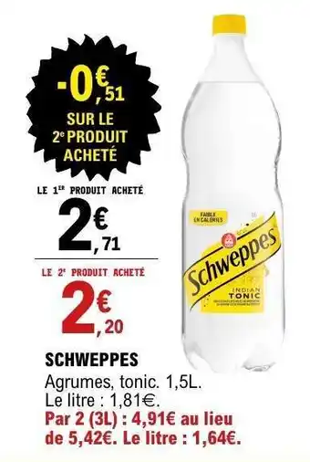 E.Leclerc Schweppes offre