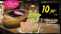 E.Leclerc Terrine de porc 'Le Fleuron' offre
