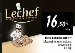 E.Leclerc RIBS ASSAISONNÉS offre