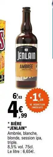 E.Leclerc BIÈRE JENLAIN offre